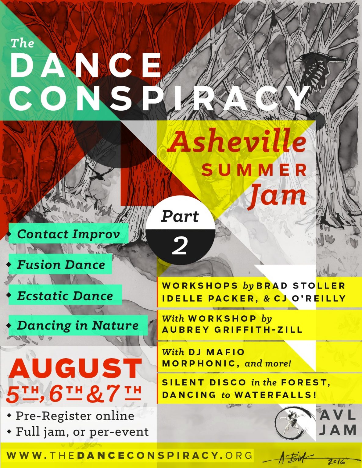 The Dance Conspiracy Asheville Summer Jam Asheville Contact Improv